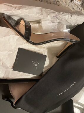 Giuseppe Zanotti Croc Slide Heel